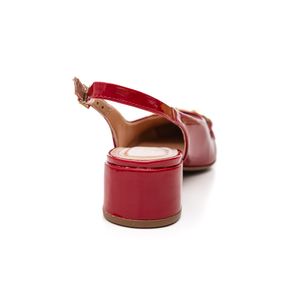 Sapato Chanel Sua Cia 8380.15967 Vermelho