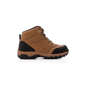 Bota Gibizinho Adventure Juvenil Menino Cadarço G371 Marrom