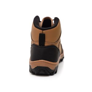 Bota Gibizinho Adventure Juvenil Menino Cadarço G371 Marrom