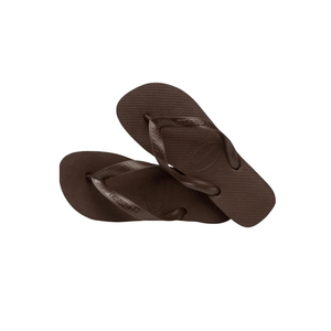 Chinelo Havaianas Top Unissex Tiras Slim Marrom