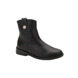 Bota Sua Cia Mini Coturno Juvenil Menina Country 9151i25-52065 Preto