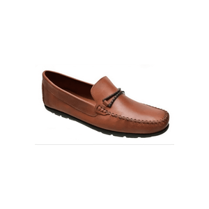 Sapato Opx Mocassim Masculino Couro Sintetico 720crc Castanho