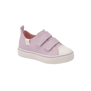 Tênis Klin Casual Infantil Menina Velcro 259.025-214 Lilas