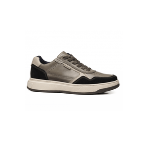 Tênis Pegada Casual Masculino Couro 111704-11 Chumbo