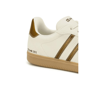 Tênis Ramarim Casual Feminino Metalizado 2462201-01 Off-White