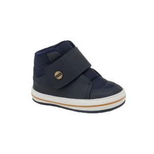 Bota Klin Casual Bebe Menino Velcro 448.204-25 Marinho