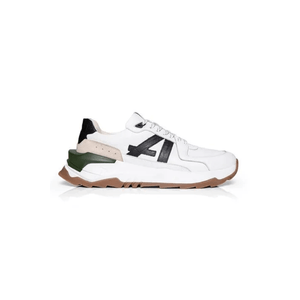 Tênis Acostamento Casual Masculino Hawk Power Couro 320977016 Off-White