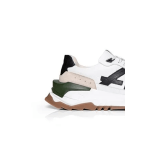 Tênis Acostamento Casual Masculino Hawk Power Couro 320977016 Off-White