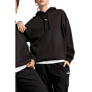 Moletom Puma Essentials Oversized Capuz Feminino 685398 01 Preto