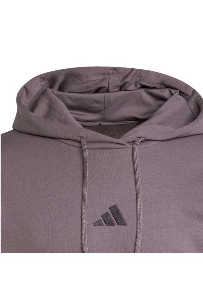 Blusao-Adidas-Essentials-3-Stripes-Capuz-Je6365-Cinza