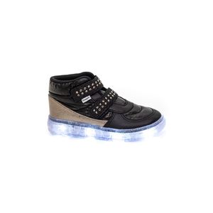 Tênis Pampili Sneaker  Infantil Menina Luz Led 483.041.0080 Preto