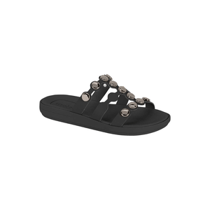 Chinelo Moleca Rasteira Feminino Napa 5525.105.9569 Preto