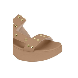 Sandália Moleca Plataforma Feminina Fivela 5503.113.9569 Nude