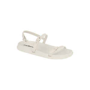 Sandália Moleca Rasteira Feminina Fivela 5540.102.22669 Off-White