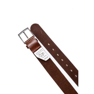 Cinto Firenzi Masculino Em Couro Castanho
