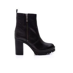 Bota Bottero Coturno Feminina Couro Atanado  371002 Preto