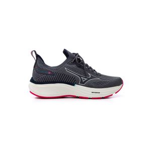 Tênis Mizuno Cool Ride 3 De Corrida Feminino Chumbo