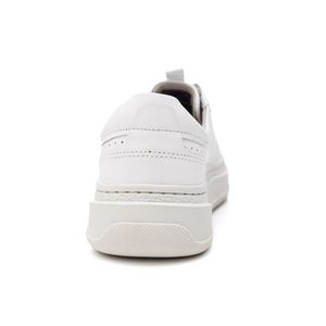 Tênis Democrata Casual  Block Feminino Couro 616101-003 Branco