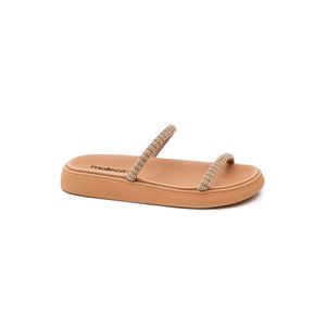 Chinelo Moleca Papete Feminina Strass 5469.118.27650 Nude