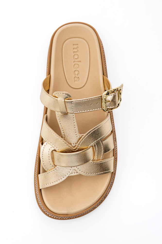 Chinelo-Moleca-Rasteiro-Feminino-Slide-Fivela-5509.202-Ouro