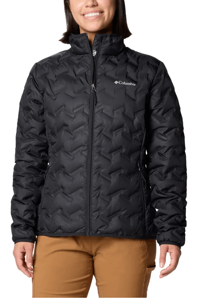 Jaqueta Down Columbia Feminina Delta Ridge™ Ii 2088271 Preto