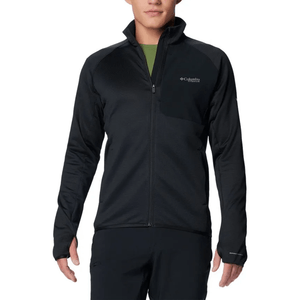 Jaqueta Fleece Columbia Masculina Triple Canyon Grid 2094961 Preto