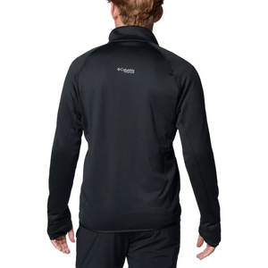 Jaqueta Fleece Columbia Masculina Triple Canyon Grid 2094961 Preto