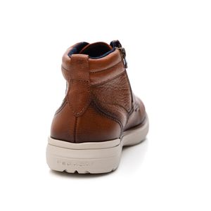 Bota Pegada Masculina Em Couro 126604-01 Caramelo