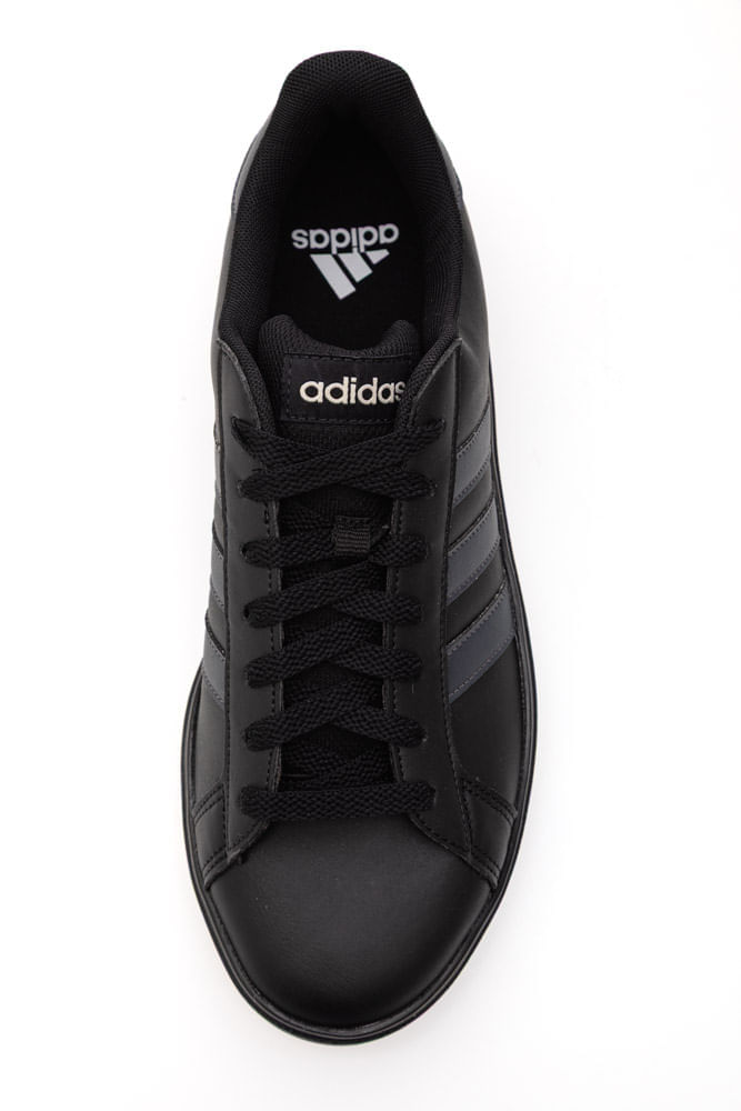 Tenis-Adidas-Grand-Court-Base-Jh9365-Preto