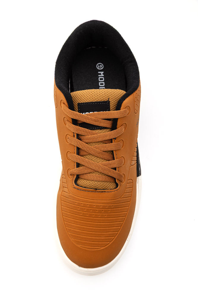 Tenis-Mode-On-Casual-Masculino-070-Caramelo