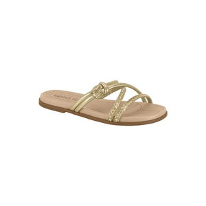 Chinelo Rasteira Beira Rio 8507.112.29901 Ouro