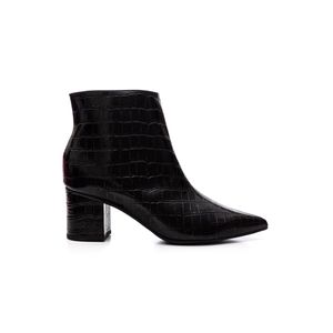 Bota Chá De Mel Cano Curto Feminino Bico Fino 20.810-03-43689 Preto