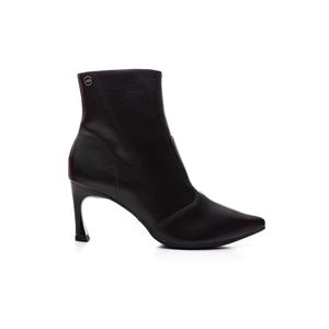 Bota Dakota Cano Curto Feminina Bico Fino D0321-01 Preto