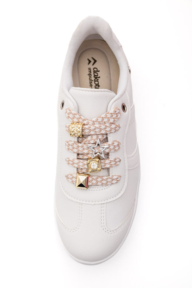 Tenis-Dakota-Casual-Feminino-Cadarco-D0181-04-Branco