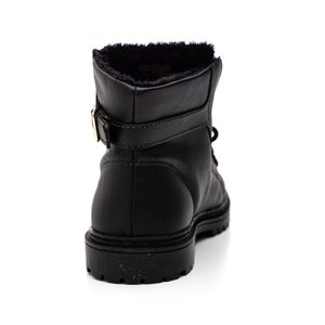 Bota Kature Coturno Juvenil Menina Cadarço 1205.440/290 Preto