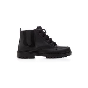 Bota Kature Coturno Juvenil Menino Cadarço 1203.440/450 Preto