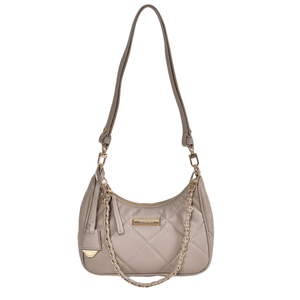 Bolsa Via Marte De Ombro Feminina Bolsa Shoulder B1-161-01 Bege