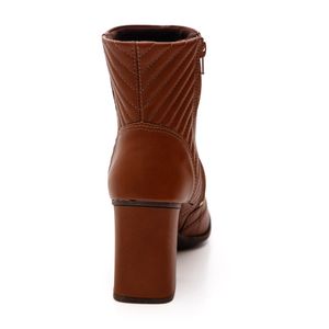 Bota Mississipi Cano Curto Feminina Salto Bloco Me572-04 Caramelo