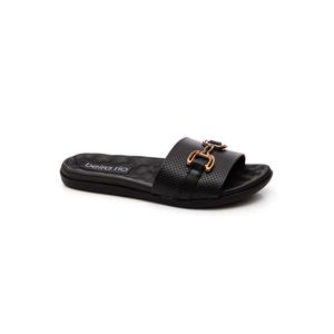 Chinelo Beira Rio Rasteira Feminina Conforto 8360.362.29264 Preto
