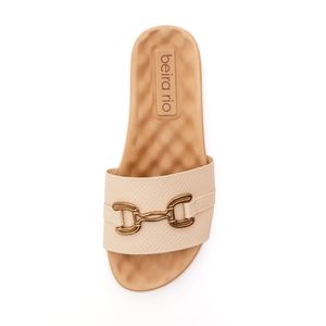 Chinelo Beira Rio Rasteira Feminina Conforto 8360.362.29264 Off-White