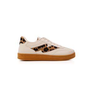 Tênis Chá De Mel Casual Feminino Animal Print 10.005.04 Off-White