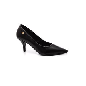 Sapato Santinelli Casual Feminino Scarpin 1608-001 Preto