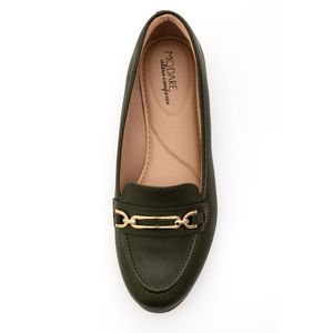 Sapato Modare Ultraconforto Feminino Napa 7403.103.21736 Verde Escuro