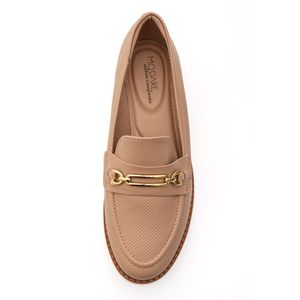 Sapato Modare Mocassim Feminino Ultraconforto 7400.105 Bege
