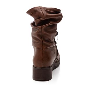 Bota Anabela Pegada 280801-02 Marrom