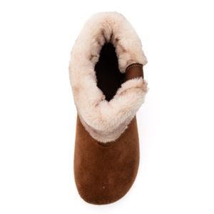 Bota Pegada Esquimo Feminina Couro 266011-02 Caramelo