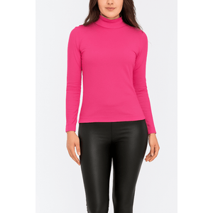 Blusa Térmica Chá De Mel Feminina Gola Redonda 19067 Rosa