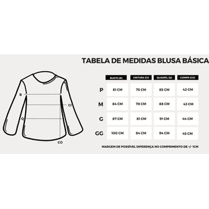 Blusa Chá De Mel Térmica Feminina  Gola Alta  9067 Preto