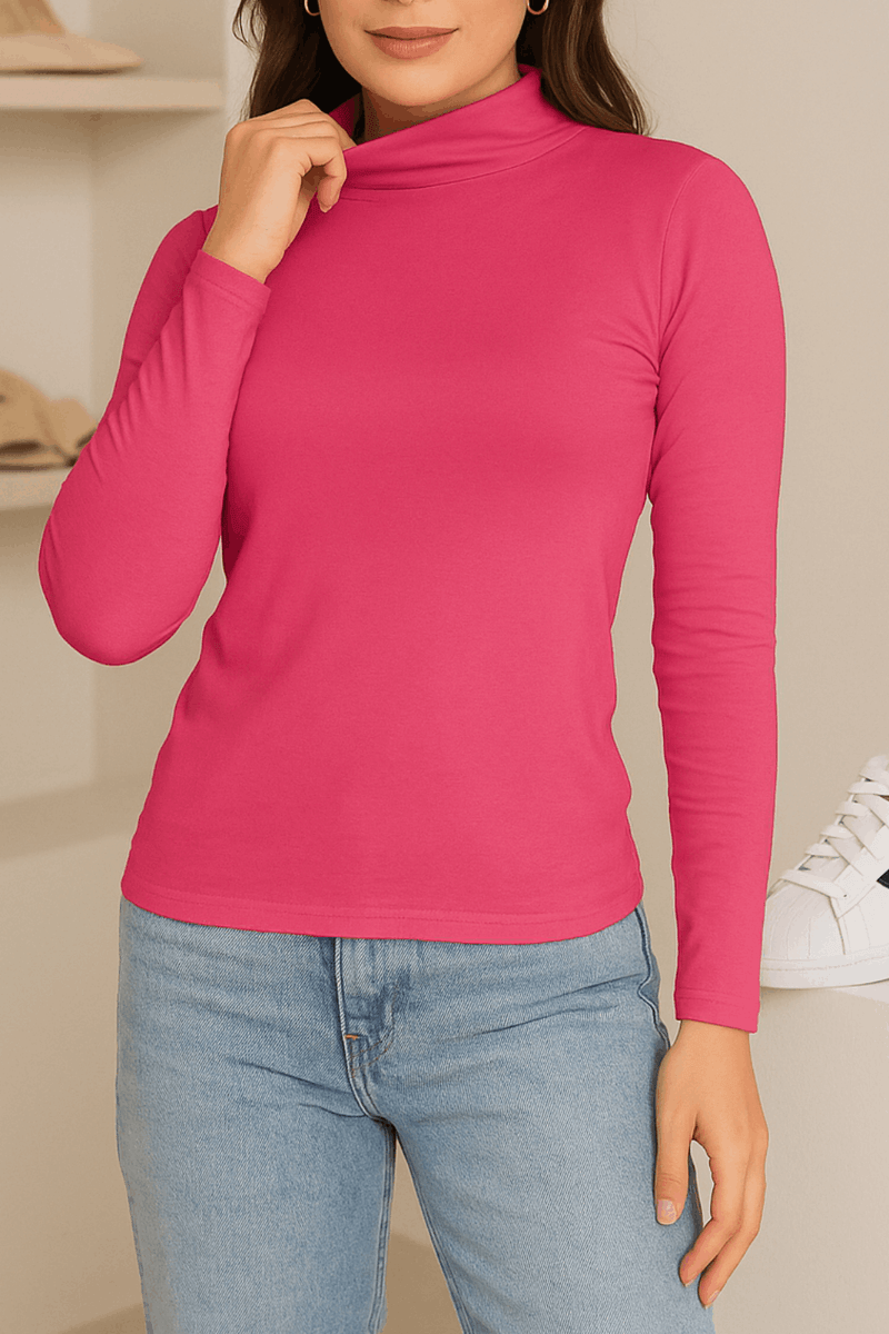 Blusa-Cha-De-Mel-Termica-Feminina-Gola-Alta-9067-Rosa