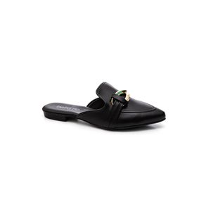 Sapatilha Beira Rio Mule Feminino Bico Fino  4134.1003.9569 Preto